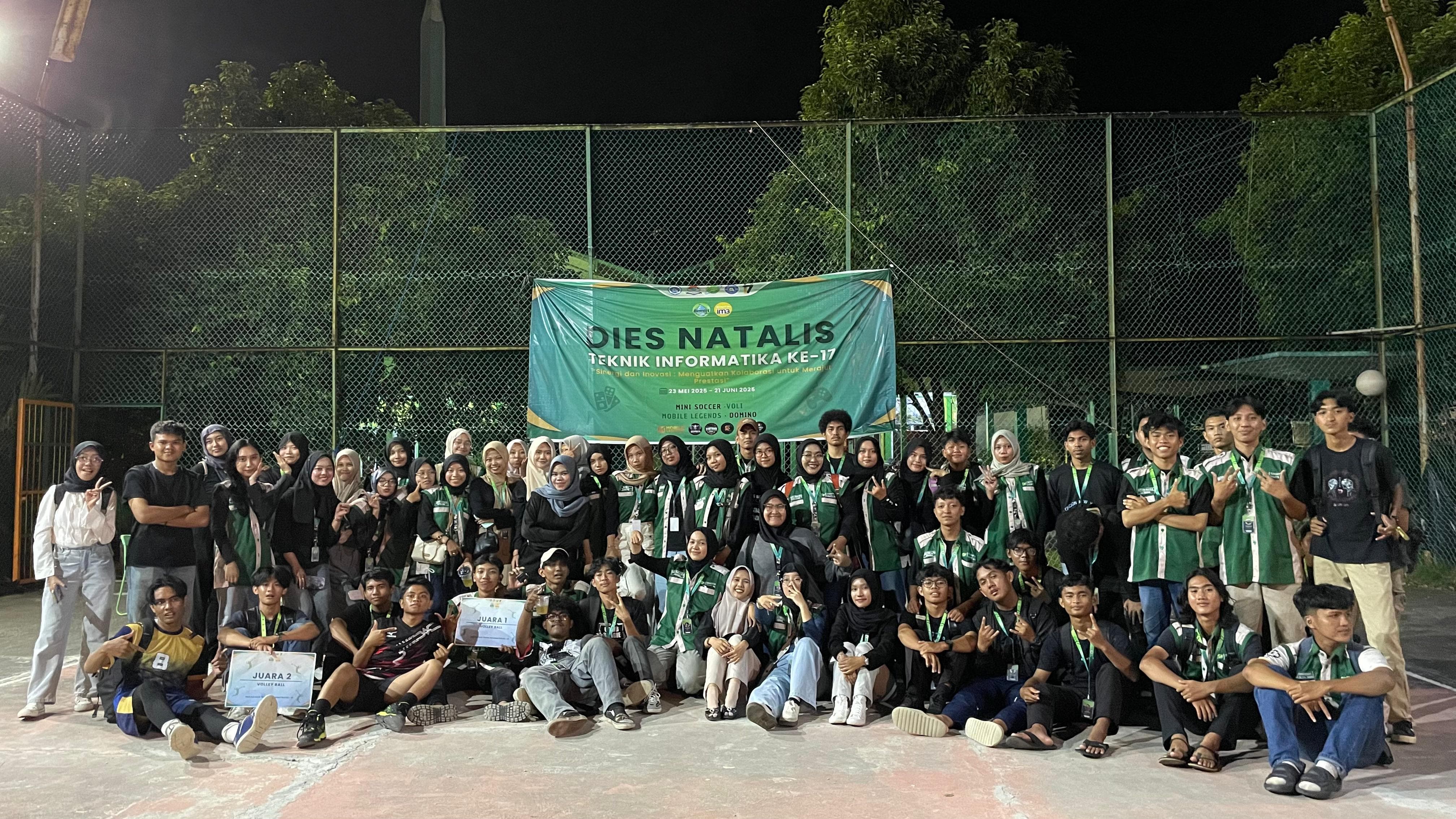 The 17th Anniversary of Informatics Engineering Volleyball Competition